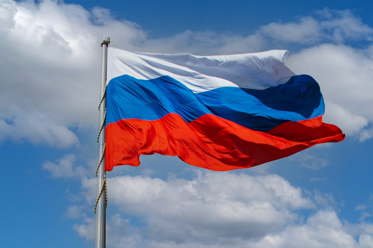 Флаг россии круглая картинка